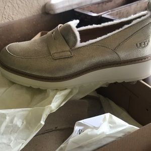 Ugg metallic loafer